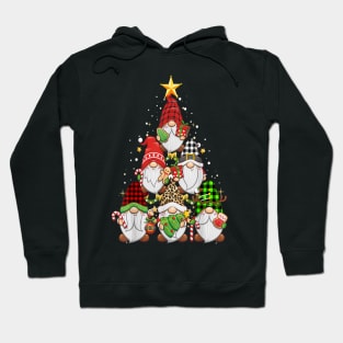 Christmas Gnome Gnome Tree Xmas Hoodie